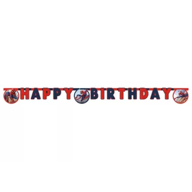 FESTONE BANDIERINA HAPPY BDAY SPIDERMAN CRIME