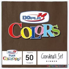 TOVAGLIOLI 33x33 MARRONE pz.50