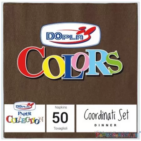 TOVAGLIOLI 33x33 MARRONE pz.50