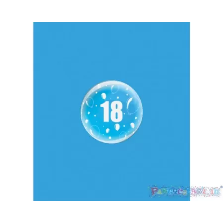 DECO B-LOON 10" 18 ANNI pz.5