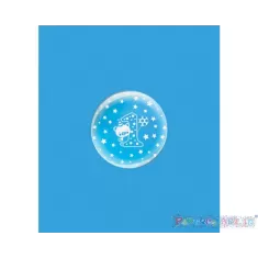 DECO B-LOON 10" 1° COMPLEANNO  pz.5