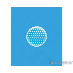 DECO B-LOON 10" CUORI BIANCHI pz.5