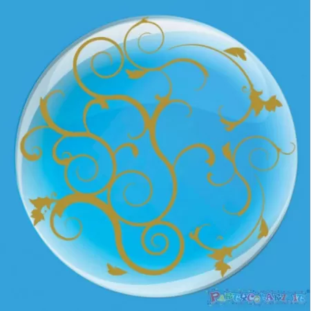 DECO B-LOON 24" FILIGREE ORO