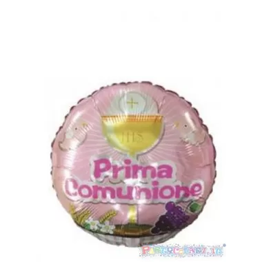 MS PRIMA COMUNIONE UCCELLINI ROSA pz.3