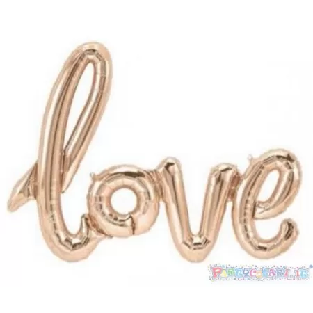 SS LOVE CORSIVO ROSA GOLD