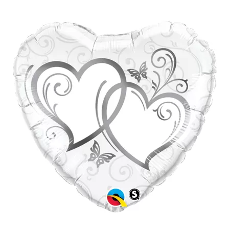 18" CUORI SILVER MATRIMONIO