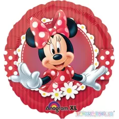 18" MINNIE POIS ROSSO MARGHERITE