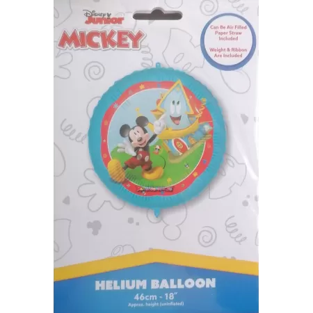 18" MICKEY CON CANNUCCIA PESETTO E NASTRINO