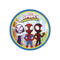 PIATTO DESSERT SPIDEY&FRIENDS pz.8
