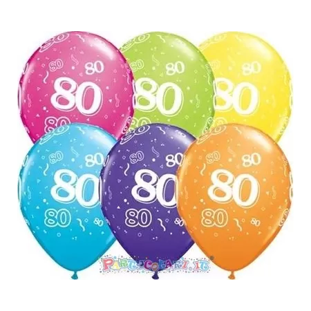 11" 80 ANNI ASSORTITO pz.25