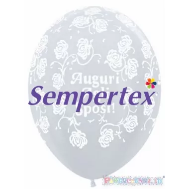 12" AUGURI AGLI SPOSI TRASP. pz.100