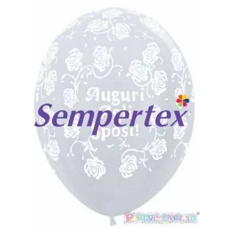 12" AUGURI AGLI SPOSI TRASP. pz.100