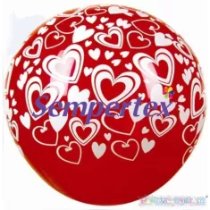 36" CUORE ROSSO LATTICE