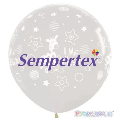 36" IL MIO BATTESIMO GIRAFFE 390 TRASPARENTE