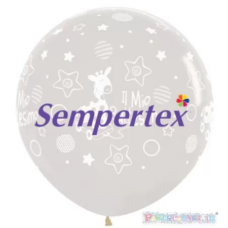 36" IL MIO BATTESIMO GIRAFFE 390 TRASPARENTE