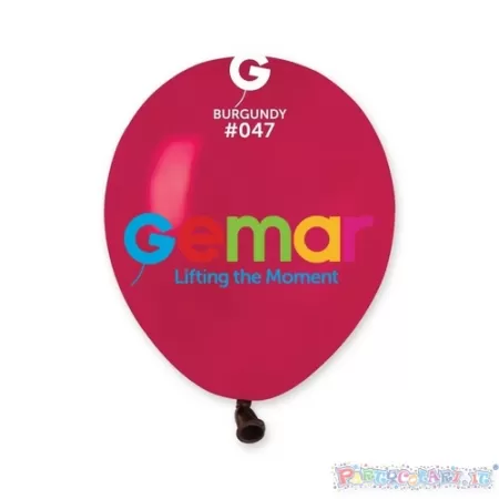 5" BURGUNDY 047 STANDARD pz.100