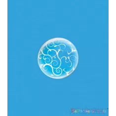 DECO B-LOON 10" FILIGRANA BIANCA pz.5