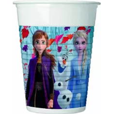 BICCHIERI PLASTICA FROZEN II 200 ml. pz.8