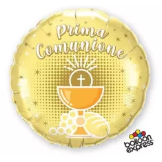 18" PRIMA COMUNIONE ORO