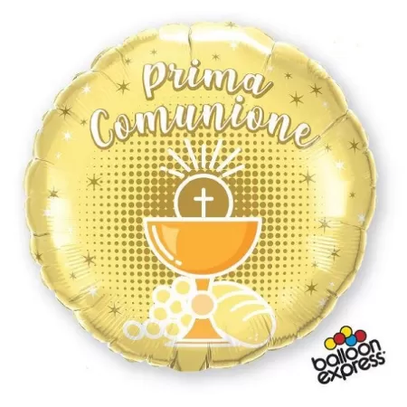 18" PRIMA COMUNIONE ORO