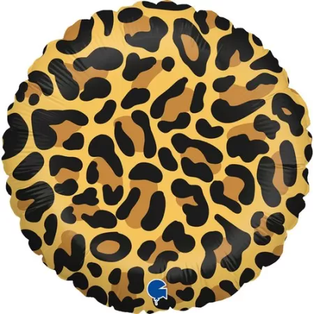 18" TONDO LEOPARDATO