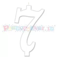 CANDELA cm.10 BIANCO 7