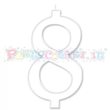 CANDELA cm.10 BIANCO 8