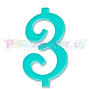 CANDELA cm.10 CELESTE 3