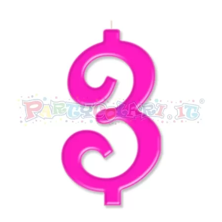 CANDELA cm.10 FUXIA 3