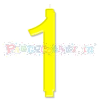 CANDELA cm.10 GIALLO 1