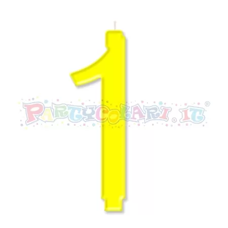 CANDELA cm.10 GIALLO 1