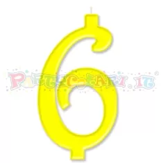 CANDELA cm.10 GIALLO 6