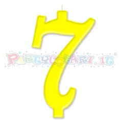 CANDELA cm.10 GIALLO 7