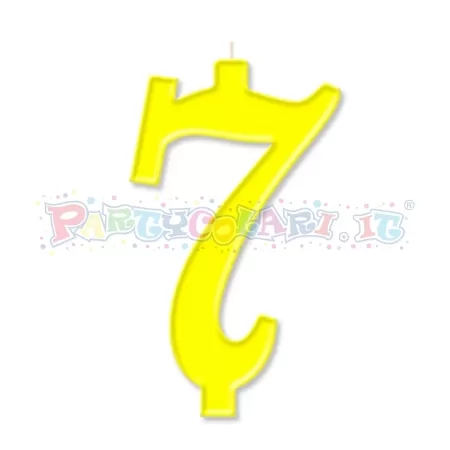 CANDELA cm.10 GIALLO 7