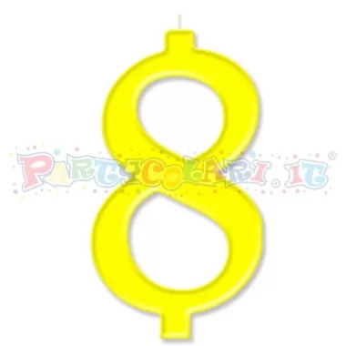 CANDELA cm.10 GIALLO 8