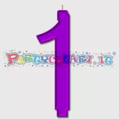 CANDELA cm.10 LILLA 1