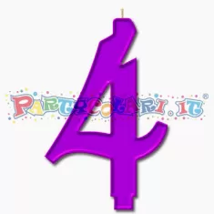 CANDELA cm.10 LILLA 4