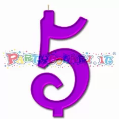 CANDELA cm.10 LILLA 5