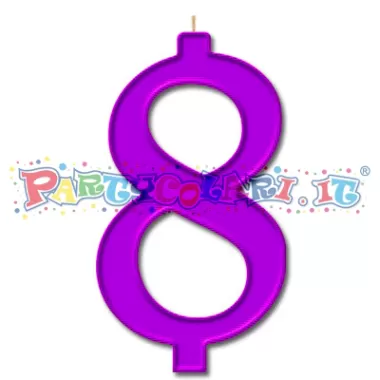 CANDELA cm.10 LILLA 8