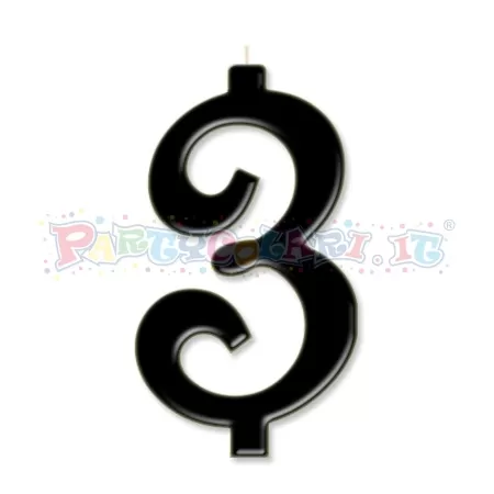 CANDELA cm.10 NERO 3