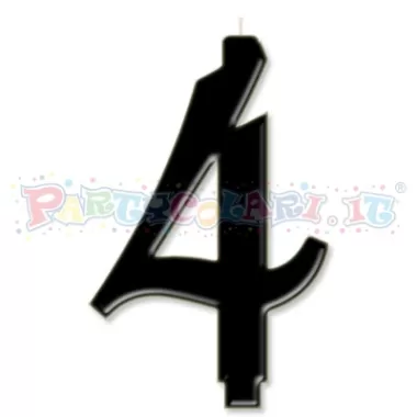 CANDELA cm.10 NERO 4