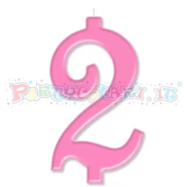 CANDELA cm.10 ROSA 2