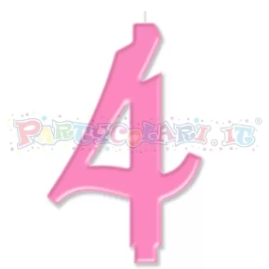 CANDELA cm.10 ROSA 4