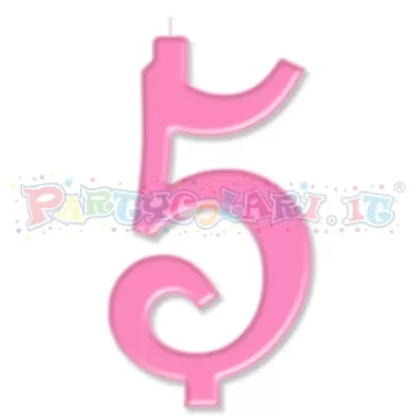 CANDELA cm.10 ROSA 5