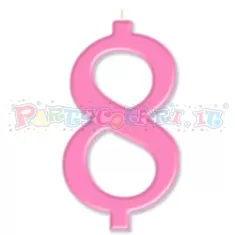 CANDELA cm.10 ROSA 8