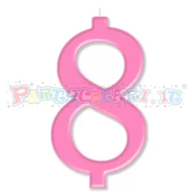 CANDELA cm.10 ROSA 8