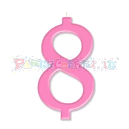 CANDELA cm.10 ROSA 8