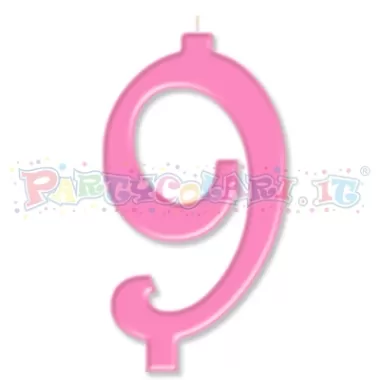 CANDELA cm.10 ROSA 9