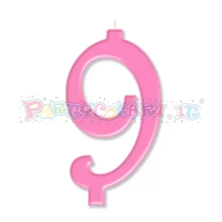 CANDELA cm.10 ROSA 9