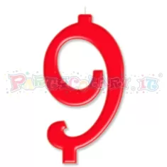 CANDELA cm.10 ROSSO 9